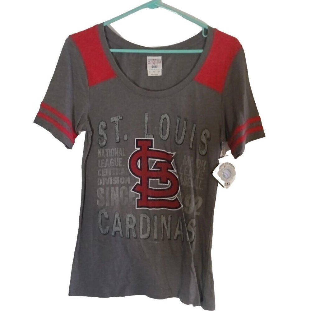 St. Louis Cardinals MLB Gray Shirt Women's Medium